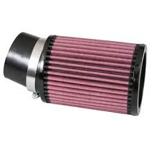 Load image into Gallery viewer, K&amp;N Filter Universal Rubber Round Straight Filter 20 Deg Angled 2-7/16in Flange 3-3/4in OD 5in H