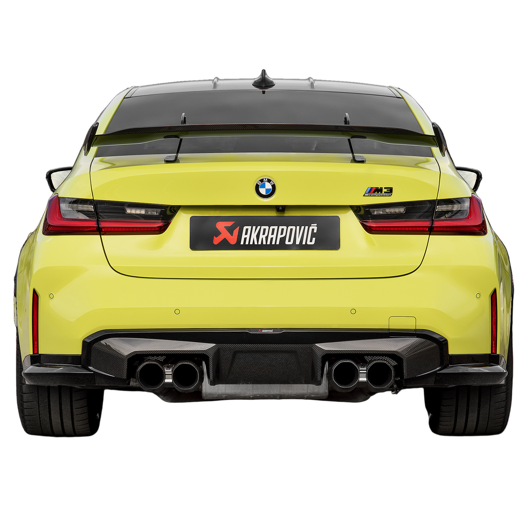 AKRS-BM/TI/33H-Akrapovic 2021+ BMW M3 (G80)/M4 (G82) Slip-On Line (Titanium) (Req. Tips)