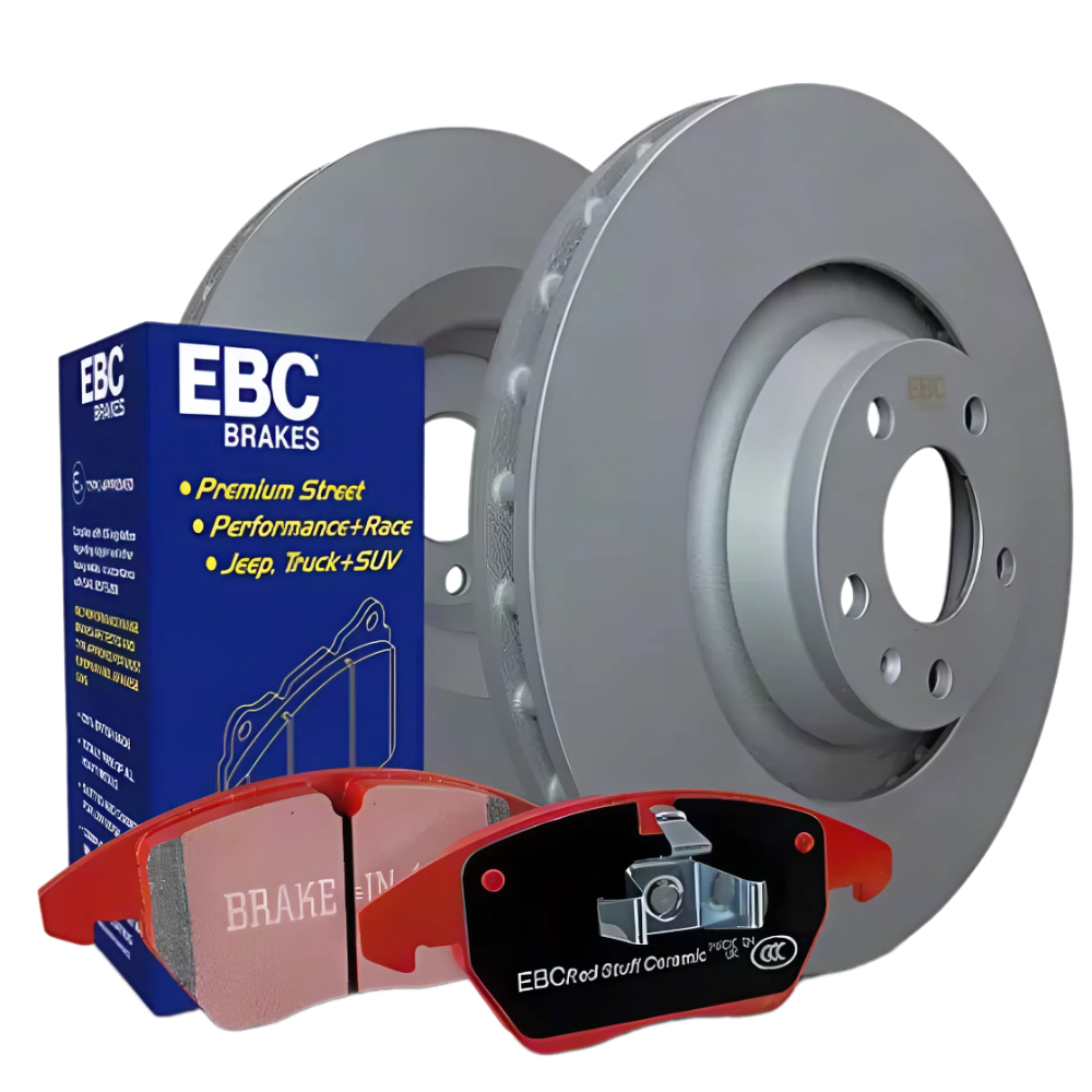 EBC S12KR1342 Rear Brake Kit for 2007-2014 Mini Hardtop 1.6