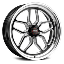 Load image into Gallery viewer, Weld Laguna Drag S152 17x10 / +49 / 5x114.3 / 78.1 CB - Gloss Black W/ Milled Spoke for 1992-2000 Honda Civic 1994-2001 Acura Integra