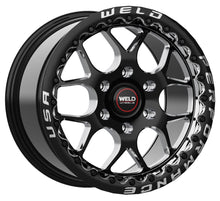 Load image into Gallery viewer, Weld S160 Solana Beadlock 17x10 6x135 ET42 BS 7.15 Gloss Black Wheel MIL Dia 87.1 for 1999-2005 Ford F-250 F-350 Super Duty Excursion