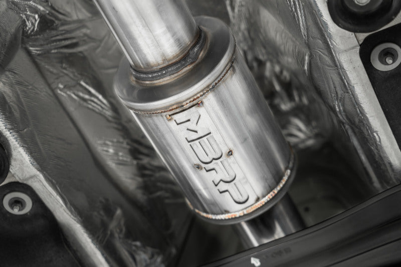 MBRP 3" Cat-Back Exhaust for 2022-2023 Hyundai Kona N - Close Up