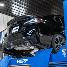 Load image into Gallery viewer, MBRP S48033CF 3" Cat-Back Exhaust Subaru WRX STI - Mounted