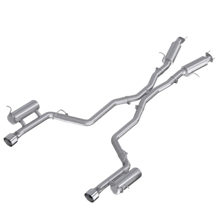 MBRP 2011+ Dodge Durango 3.6L V6 AL Series 3.0in Cat-Back Dual Rear Exit Exhaust