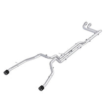 Load image into Gallery viewer, MBRP 2025 RAM RHO 3in Dual Split Rear Cat Back w/ Carbon Fiber Tips - T304