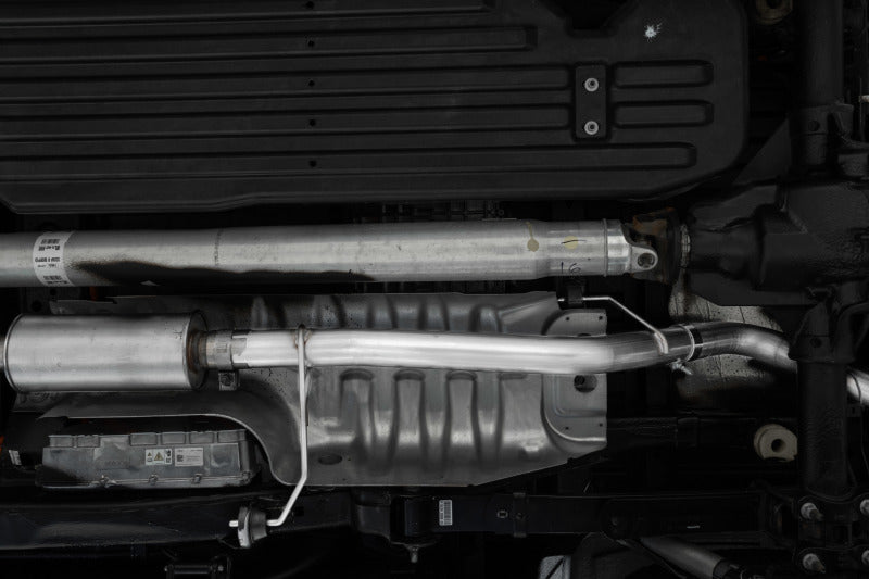 2021-2025 Ford F-150 PowerBoost Exhaust | MBRP S5221304 3" - Close Up