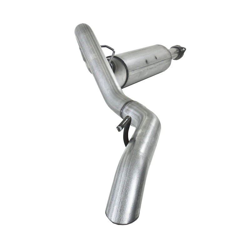 MBRP 04-06 Jeep Wrangler (TJ) Unlimited 4 0L I-6 Cat Back Single T409 Exhaust - Black Ops Auto Works