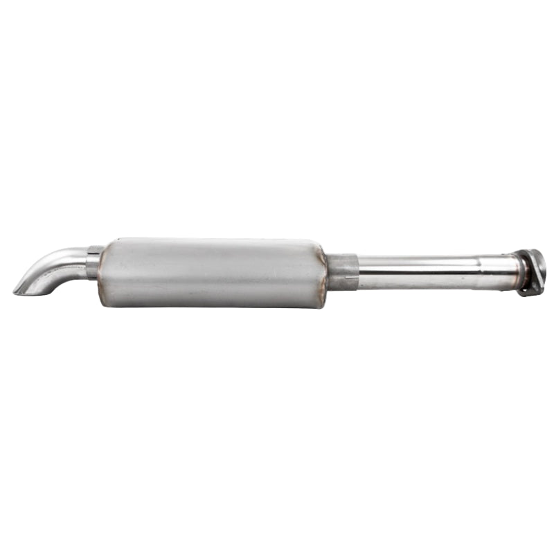 MBRP 00-06 Jeep Wrangler (TJ) Inline-4 2.5L Inline-6 4.0L Cat Back Single Off-Road Turn Down T409 Ex - Black Ops Auto Works