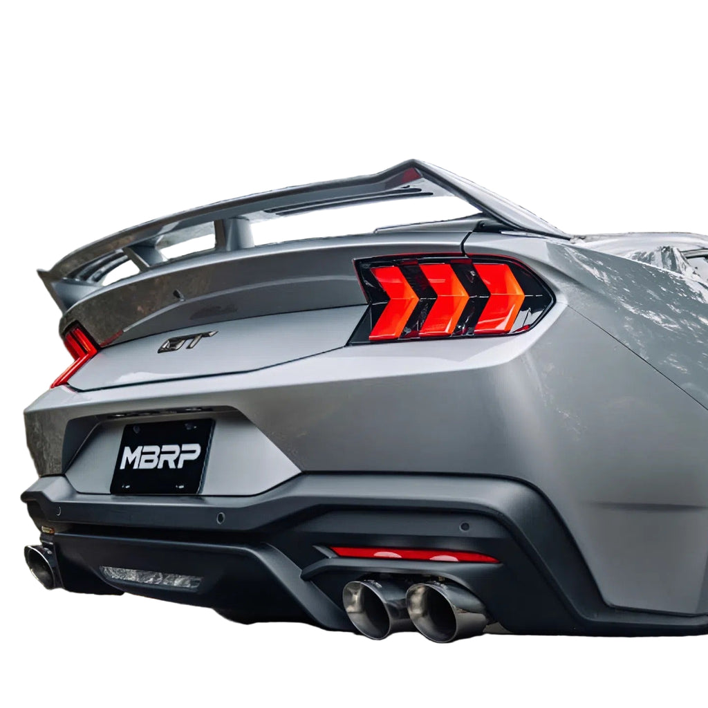 2024 Mustang GT MBRP 3" Cat-Back Exhaust - Quad Tips S7280304