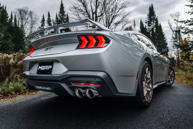 MBRP 2024+ Ford Mustang GT Armor Lite Catback Exhaust  - Stainless Tips