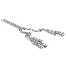 Load image into Gallery viewer, 2024 Mustang GT MBRP Cat-Back Exhaust S7282304 Quad Tips
