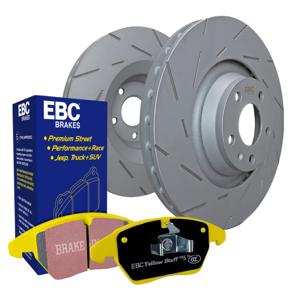 EBC S9KF1455 Yellowstuff Pads & USR Rotors MINI Cooper Front Kit