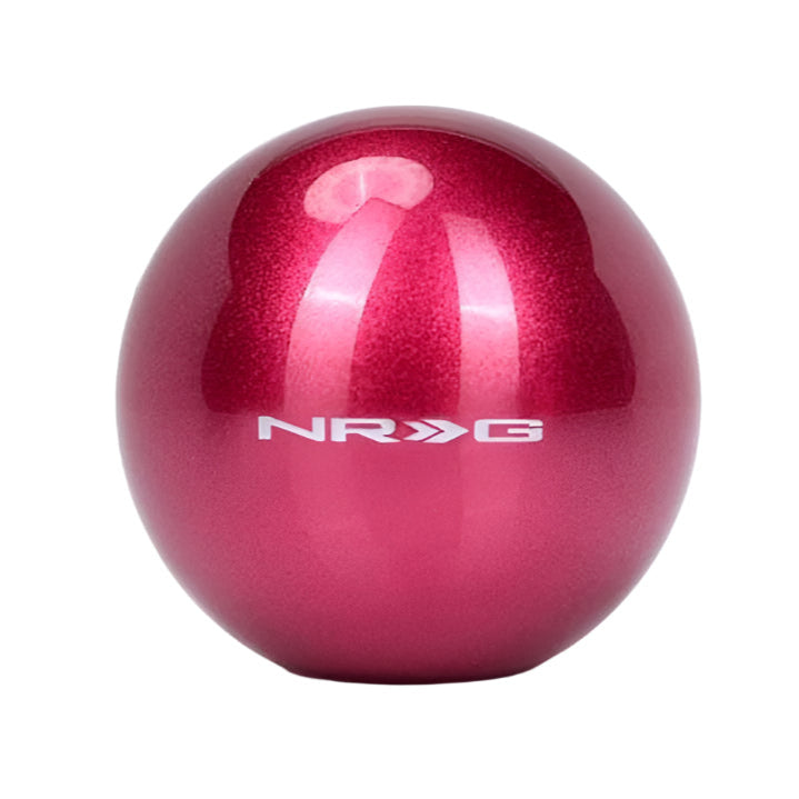 NRG Innovations SK-350FH Fushia Sparkly Painted Titanium Round Shifter Heavy Weight