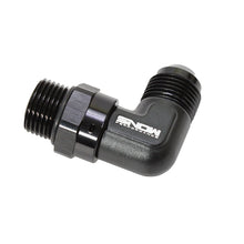 Load image into Gallery viewer, Snow Performance -10 ORB to -10AN 90° Swivel Fitting Black