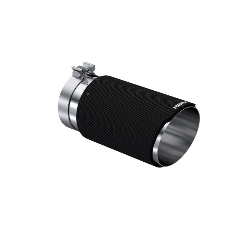 MBRP T5075CF Carbon Fiber Exhaust Tip 5" Inlet 6" OD Universal - Primary