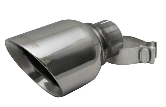 Corsa Single Universal 2.5in Inlet / 4.5in Outlet Polished Pro-Series Tip Kit - Black Ops Auto Works