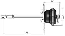 Load image into Gallery viewer, Turbosmart IWG75 24 PSI EVO 10 Wastegate Actuator Black
