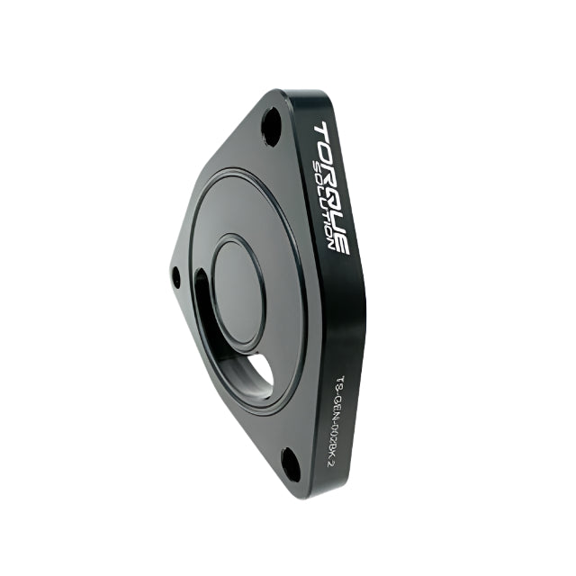 Torque Solution V2 Blow Off BOV Sound Plate (Black): Multiple Applications