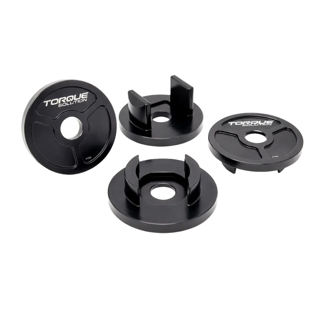 Torque Solution 10-17 Audi S4/RS4 / 14-20 Porsche Macan Billet Rear Subframe Inserts Torque Solution TQSTS-RSI-856