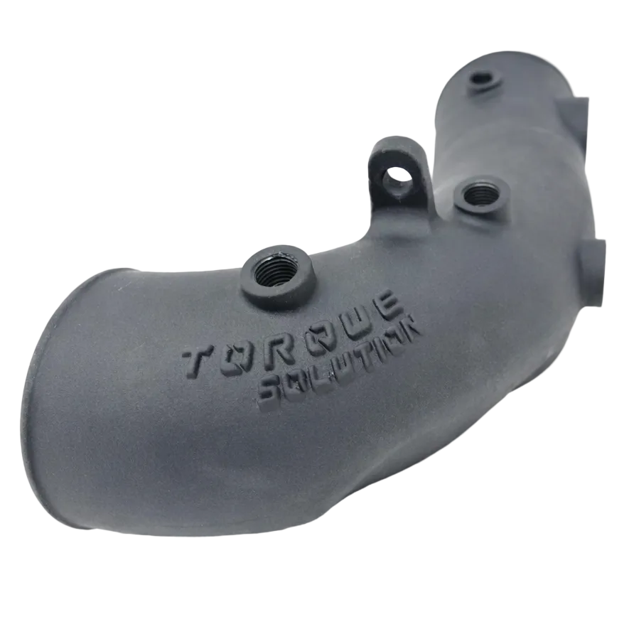 Torque Solution 02-07 Subaru WRX / 04-21 Subaru STI HD Cast Aluminum 2.4in Hard Turbo Inlet Torque Solution TQSTS-SU-881-O