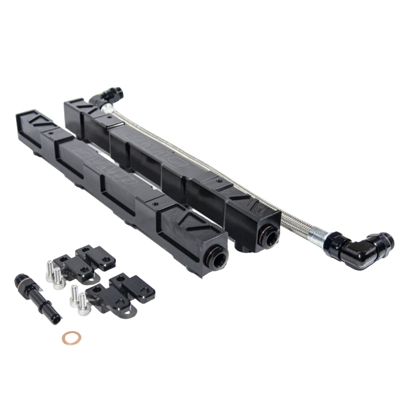 2020+ Shelby GT500 Billet Fuel Rail Kit - VMP ENF035 - Close Up