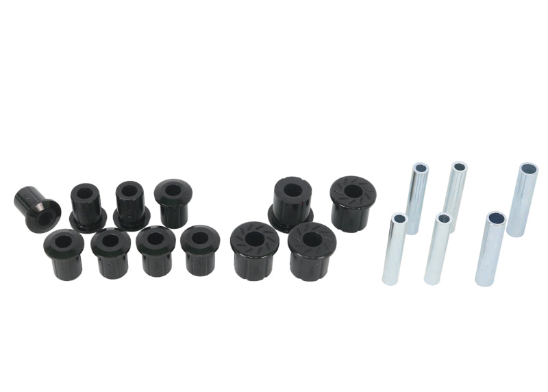 Whiteline-Whiteline 1971-1974 Chevrolet Blazer Front Leaf Spring Bushings - for use w/ Stock Springs