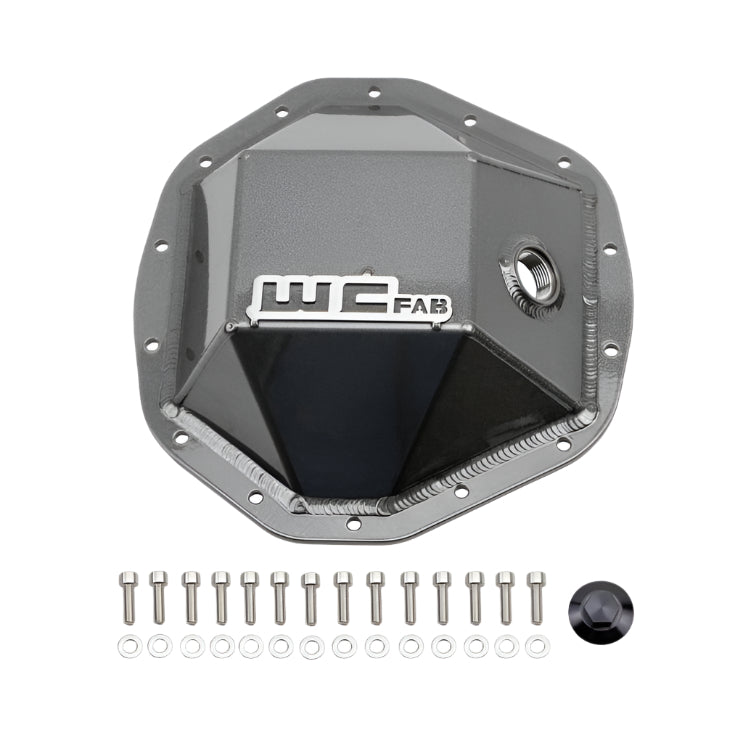 Wehrli 20-24 GM Duramax - 19-23 Ram HD Rear Differential Cover - Gloss Black