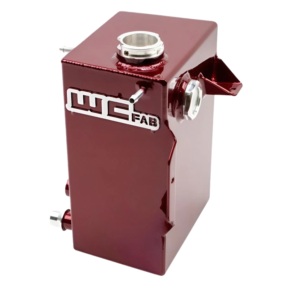 2020-2025 L5P Duramax Aluminum Coolant Tank Kit - WCFab Red