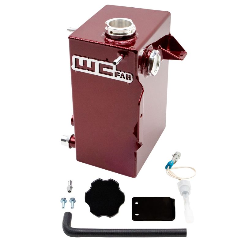 2020-2025 L5P Duramax Aluminum Coolant Tank Kit - WCFab Red