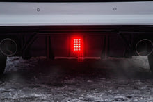 Load image into Gallery viewer, Diffuser fins and LED light detail showing aerodynamic contour.