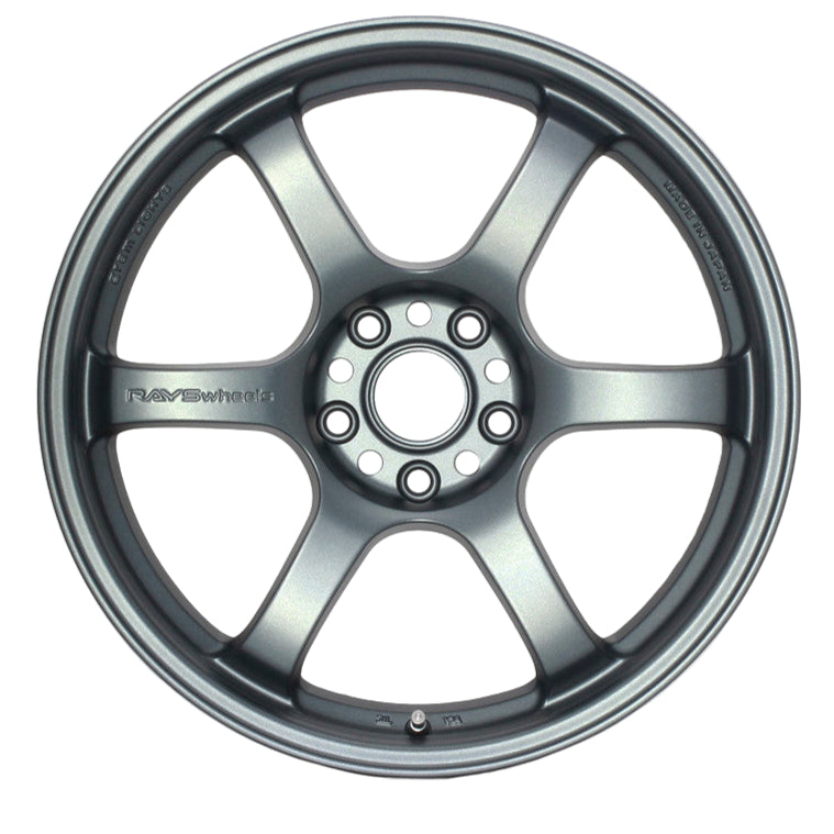 Rays Gram Lights 57DR 15x8 +35 4x100 Gun Blue Wheel
