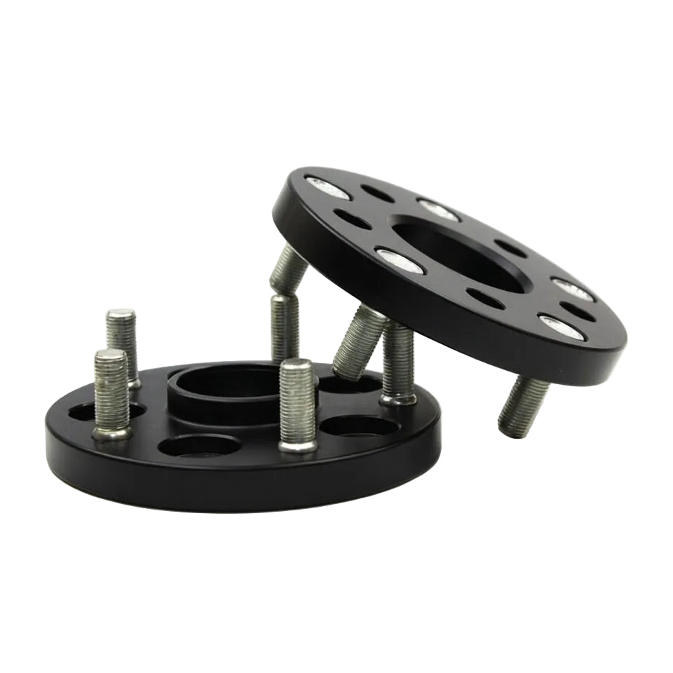 ISC Suspension 5x100 Hub Centric Wheel Spacers 25mm Black (Pair)