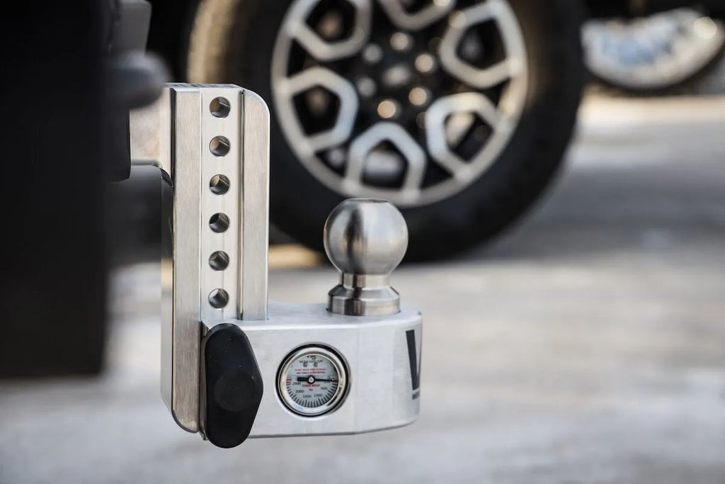 Weigh Safe 6in Drop Hitch w/Built-in Scale 2in Shank