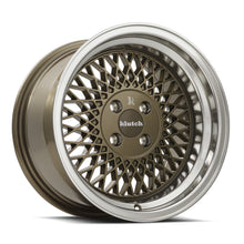 Load image into Gallery viewer, Klutch Wheels Klutch SL1 16x8 15 4x100mm 73.1mm Bronze Machined Lip