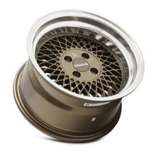 Load image into Gallery viewer, Klutch Wheels Klutch SL1 16x8 15 4x100mm 73.1mm Bronze Machined Lip
