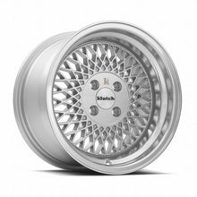 Load image into Gallery viewer, Klutch Wheels Klutch SL1 15x8.5 17 4x100mm 73.1mm Silver Machined Face