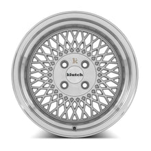 Load image into Gallery viewer, Klutch Wheels Klutch SL1 16x8 15 4x100mm 73.1mm Silver Machined Face