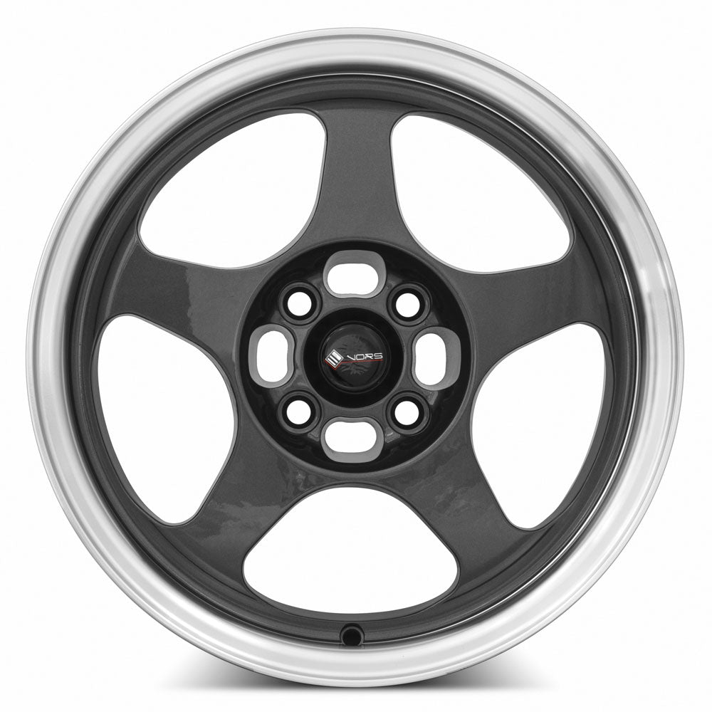 Vors Wheels Vors SP1 15x7 35 4x108mm 73.1mm Hyper Black Machine Lip