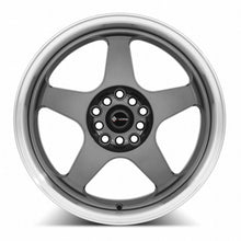 Load image into Gallery viewer, Vors Wheels Vors SP1 17x8 30 4x100mm 73.1mm Hyper Black Machine Lip
