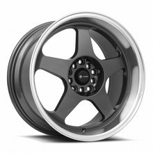Load image into Gallery viewer, Vors Wheels Vors SP1 17x9 30 5x100mm 73.1mm Hyper Black Machine Lip