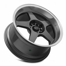 Load image into Gallery viewer, Vors Wheels Vors SP1 17x9 30 5x100mm 73.1mm Hyper Black Machine Lip