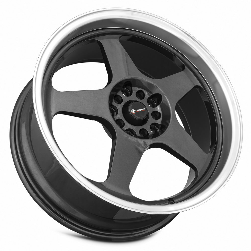 Vors Wheels Vors SP1 18x8 35 5x120mm 73.1mm Hyper Black Machine Lip
