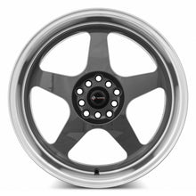 Load image into Gallery viewer, Vors Wheels Vors SP1 18x9 35 5x120mm 73.1mm Hyper Black Machine Lip