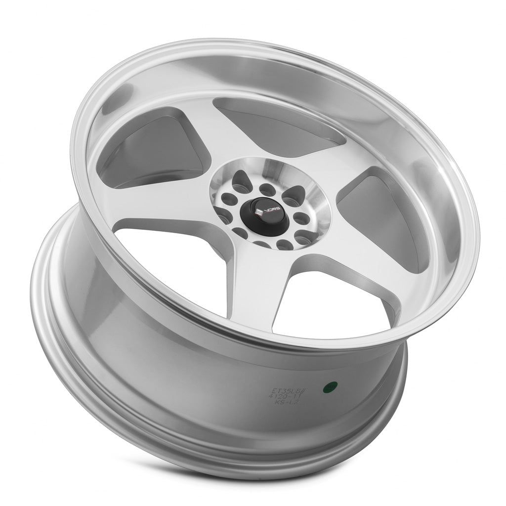 Vors Wheels Vors SP1 19x9.5 35 5x100mm 73.1mm Silver Machined Face