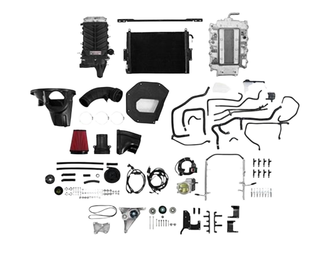 ROUSH 2018-2020 Ford Mustang 5.0L V8 Phase 2 Supercharger Kit - Black Ops Auto Works RSH422184