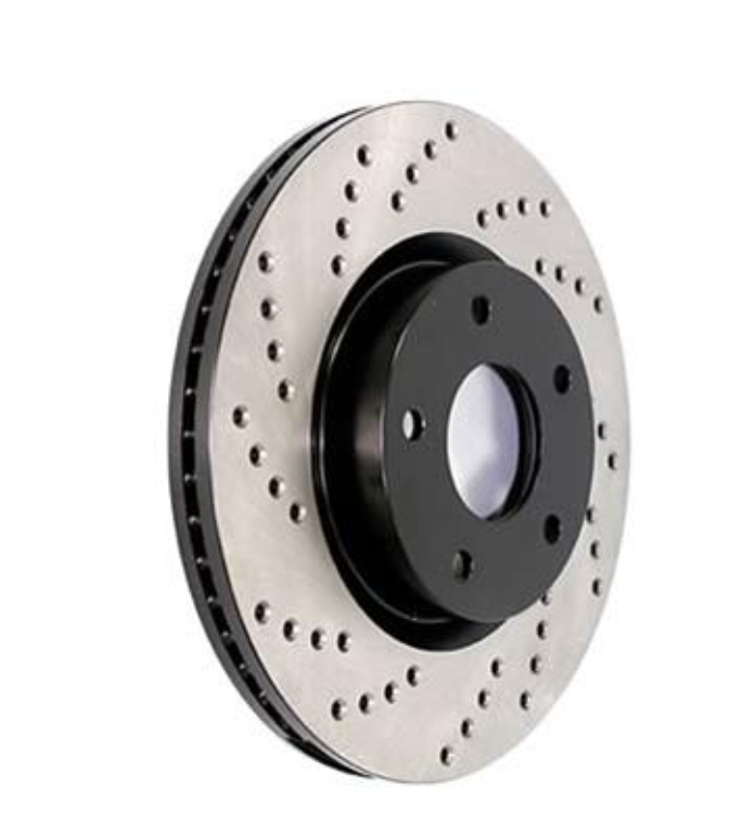 StopTech 93-98 Toyota Supra Turbo Drilled Left Front Rotor - Black Ops Auto Works