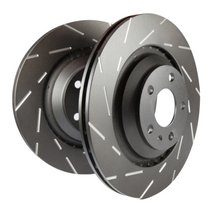 Load image into Gallery viewer, EBC 01-03 Acura CL 3.2 USR Slotted Front Rotors-Brake Rotors - Slotted-EBC-840655083207-