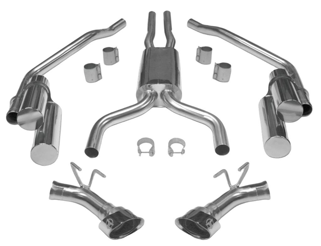 2014-2015 Chevrolet Camaro (Automatic Transmission) - Catback Exhaust - B1202-C1205
