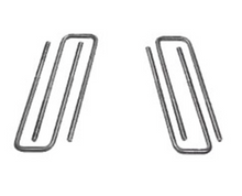 Load image into Gallery viewer, Fabtech 2020 GM K3500HD 4WD U-Bolt Kit - Black Ops Auto Works