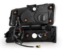 Load image into Gallery viewer, Chevrolet Silverado 2500HD/3500HD with the AlphaRex 880254 NOVA-Series Alpha-Black LED Projector